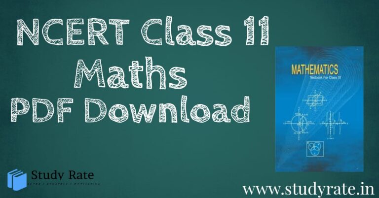 Class 11 NCERT of Maths Book PDF Download - English and Hindi Medium ...