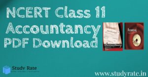 Read more about the article Class 11 NCERT of Accountancy Book PDF Download(Part 1  & 2) – English and Hindi Medium